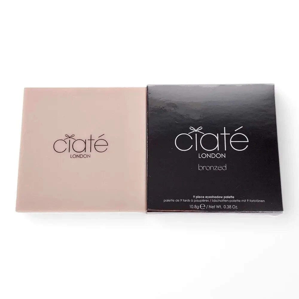 Ciate London Bronzed 9 Piece Eye Shadow Palette 10.8g 0.38 oz